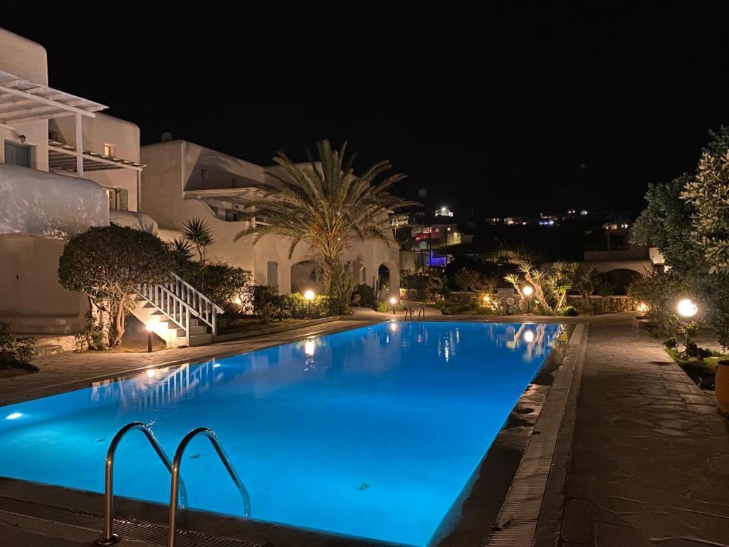 Apartament Mykonian Style Pool House 2 Ornos  Zewnętrze zdjęcie