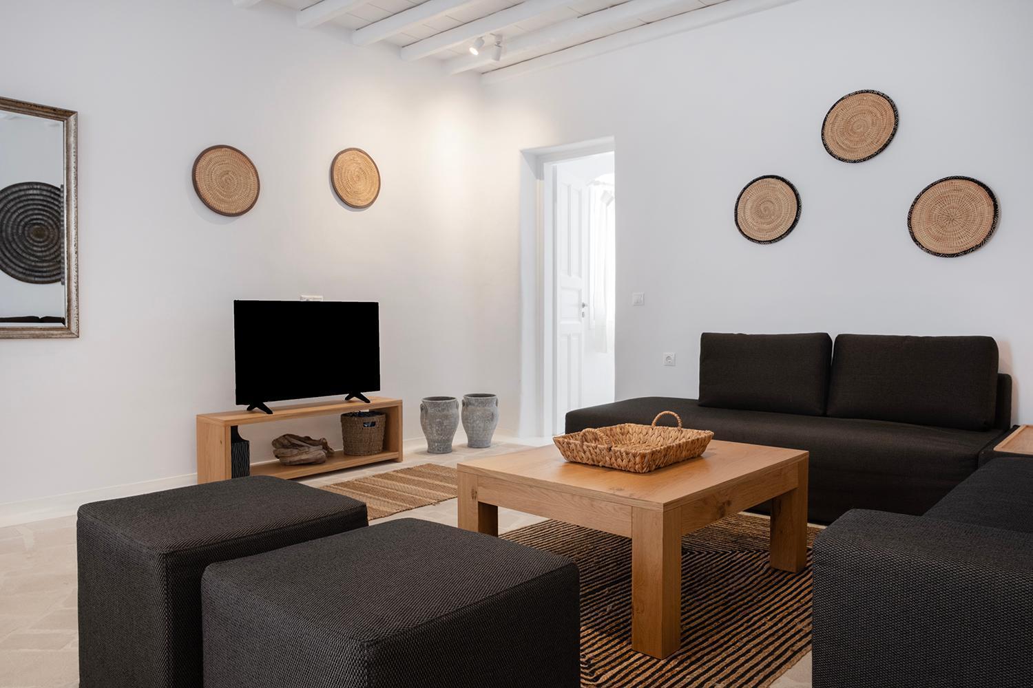 Apartament Mykonian Style Pool House 2 Ornos  Zewnętrze zdjęcie