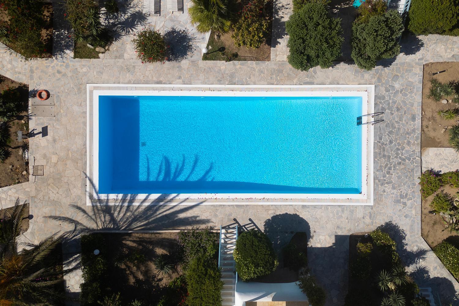 Apartament Mykonian Style Pool House 2 Ornos  Zewnętrze zdjęcie
