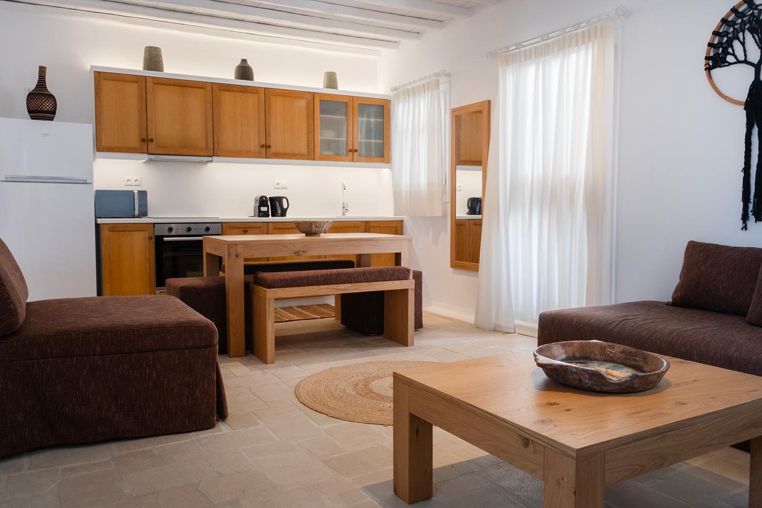 Apartament Mykonian Style Pool House 2 Ornos  Zewnętrze zdjęcie