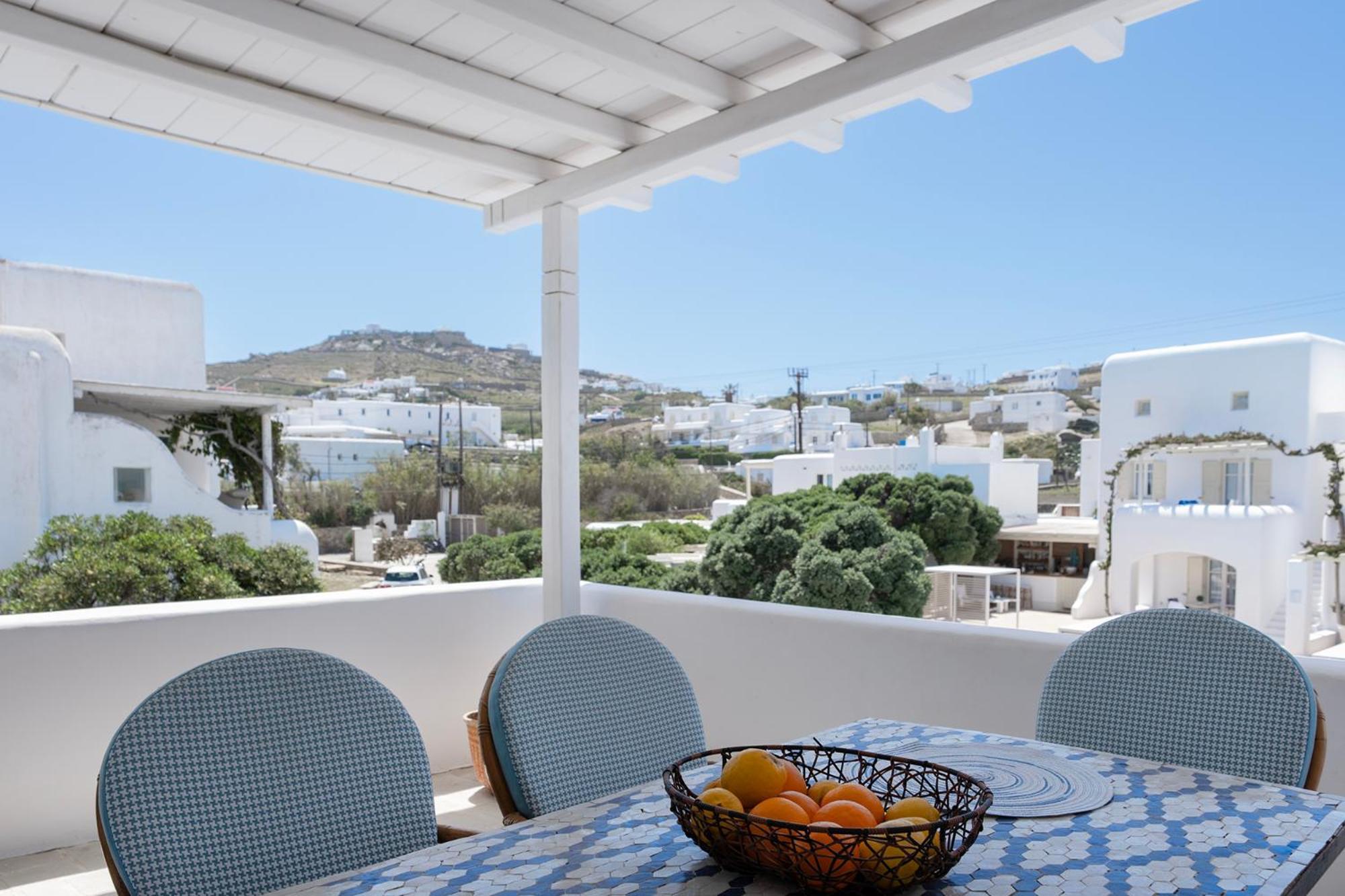 Apartament Mykonian Style Pool House 2 Ornos  Zewnętrze zdjęcie