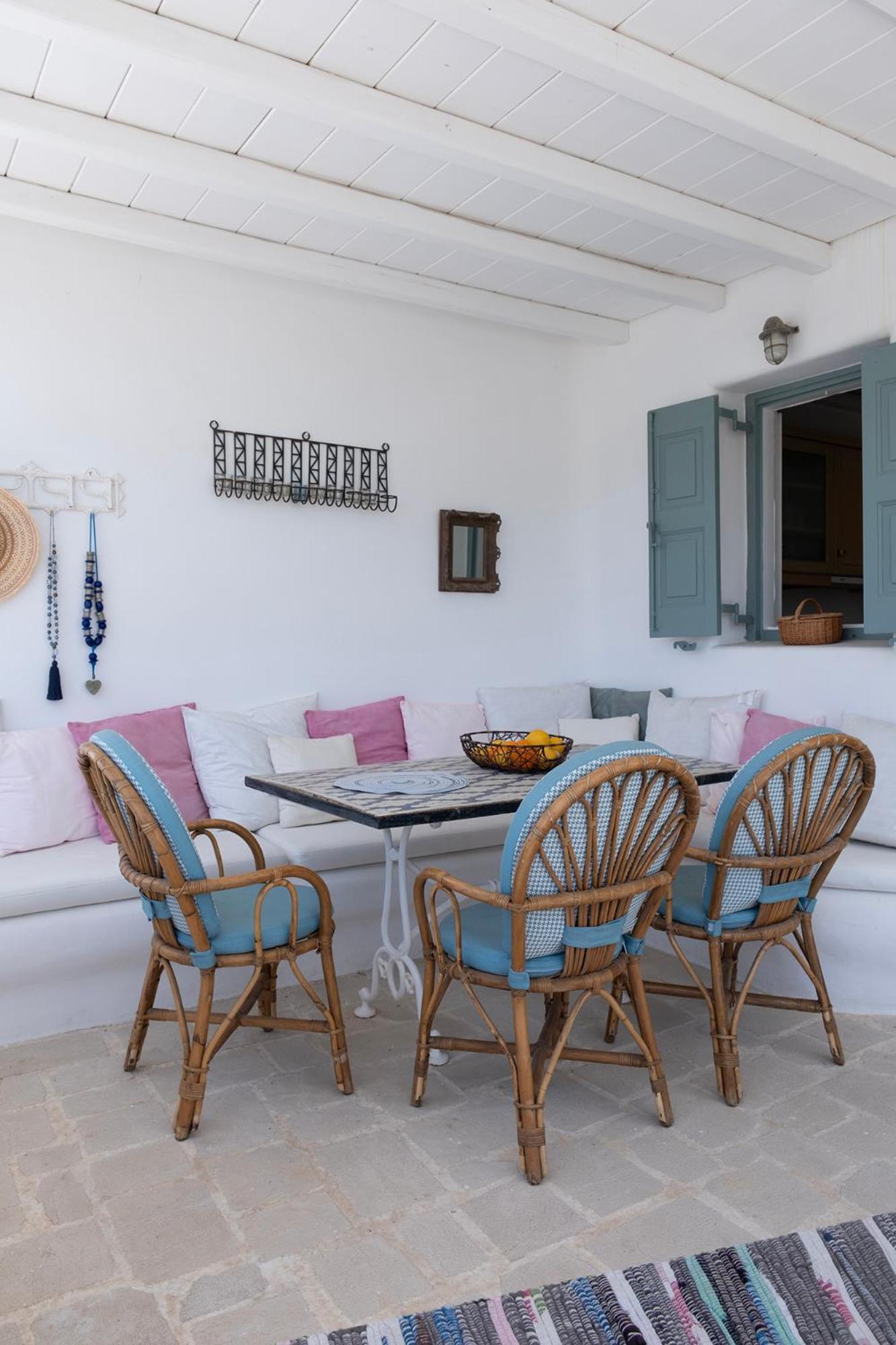 Apartament Mykonian Style Pool House 2 Ornos  Zewnętrze zdjęcie