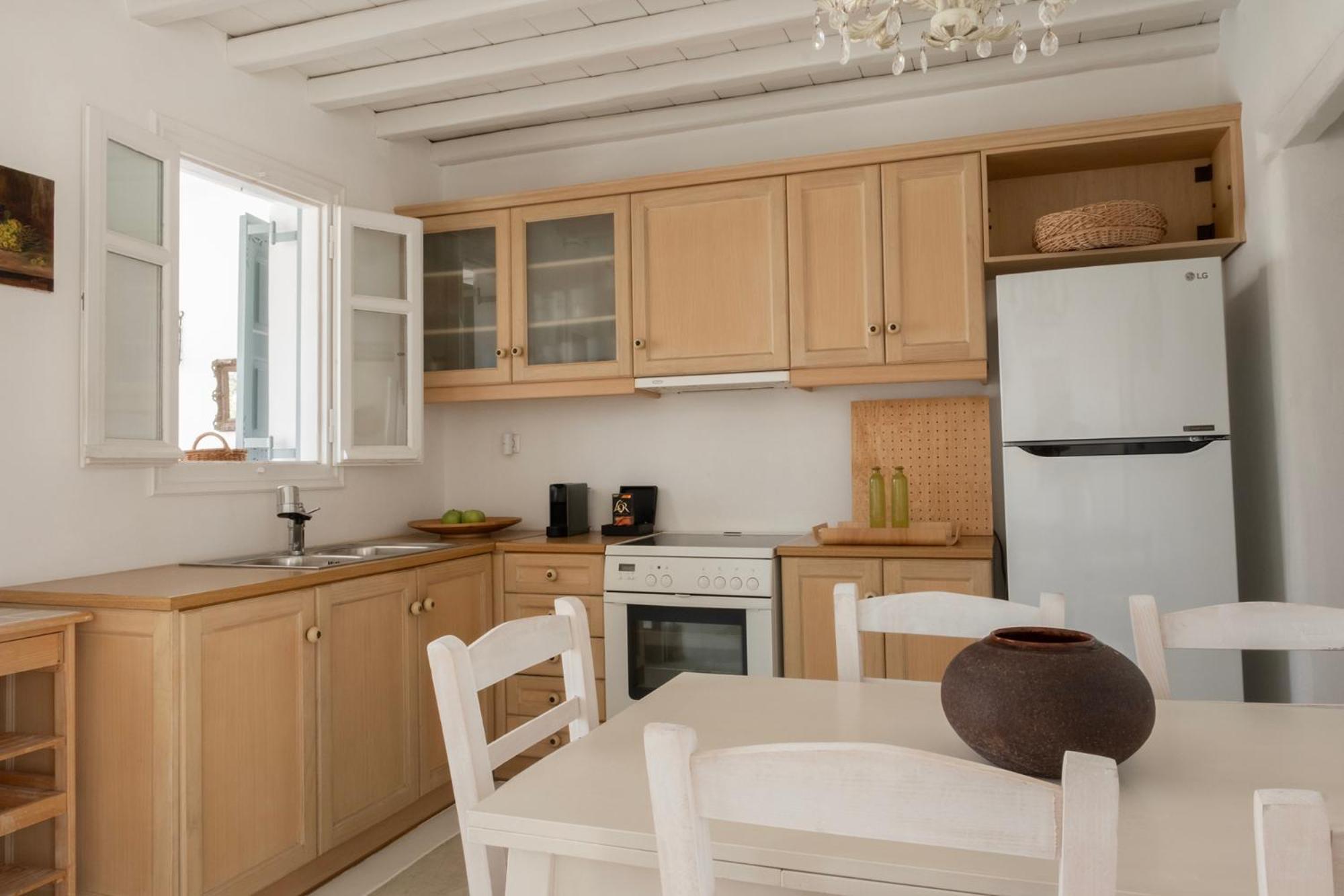 Apartament Mykonian Style Pool House 2 Ornos  Zewnętrze zdjęcie
